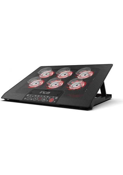 INC-601GMS 6x Fan, Control Panel, 2x Usb, 6 Stage Gamıng Notebook Cooler 7 "-17" 50 TL STEAM CÜZDAN KODU)