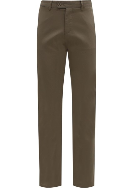 Camel Comfort Fit Chino Pantolon