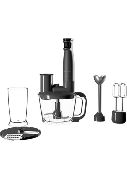 Renkli Renkli Renkli Blender Seti, Rhb 4450 G, Beyaz, Kullanışlı ve Şık Tasarım