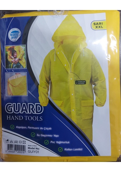 Guard Hand Tools Sarı Yağmurluk fiyatları