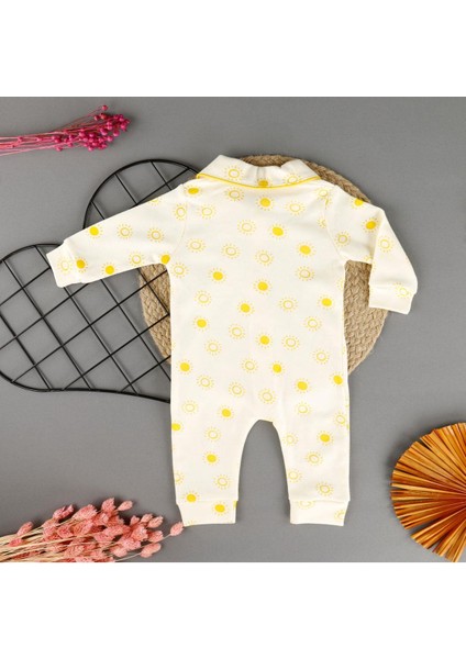 Güneş Detaylı Çıtçıtlı Unisex Tulum fırsatları