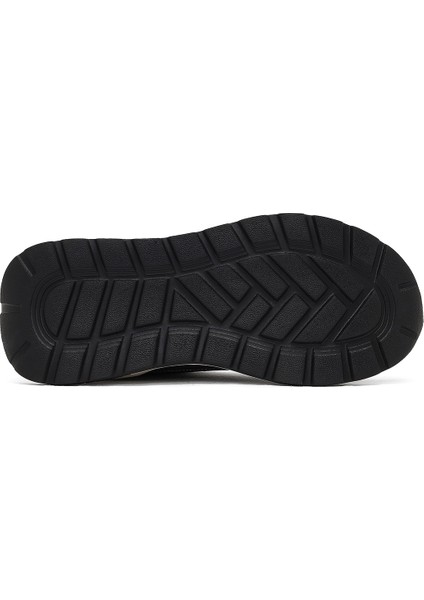 Kadın Siyah Bağcıklı Kalın Tabanlı Deri Sneaker 25AFD221014 fırsatları