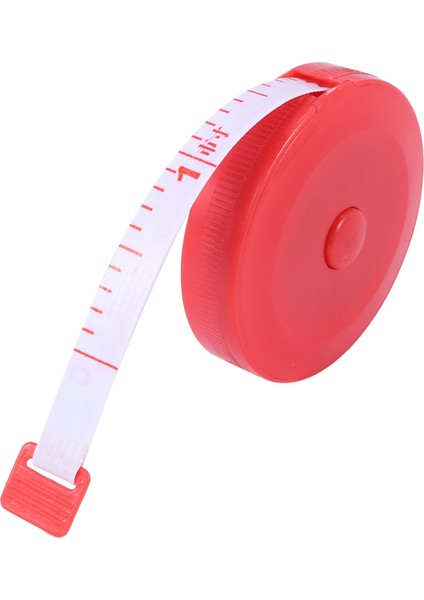 Terzi Dikiş Geri Çekilebilir Cetvel Ölçüm Bandı Kırmızı 1.5m/60" (Yurt Dışından) indirimleri