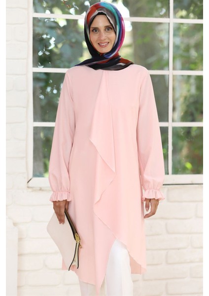 Arya Tesettür Tunik Pudra