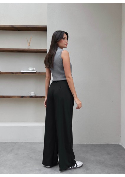 Pile Detay Palazzo Pantolon indirimleri