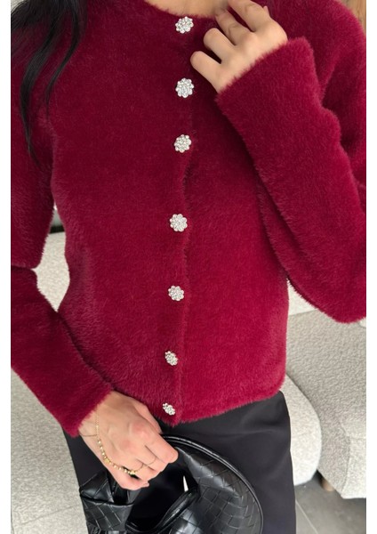 Yumoş Iplik Kadın Sakallı Triko Ceket P-00013165 modelleri
