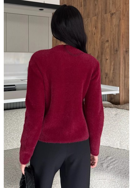 Yumoş Iplik Kadın Sakallı Triko Ceket P-00013165 fırsatları