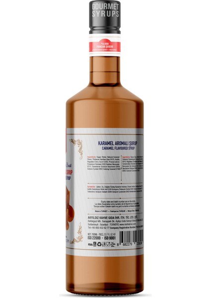 Nish Karamel Aromalı Şurup 700 ml fiyatları