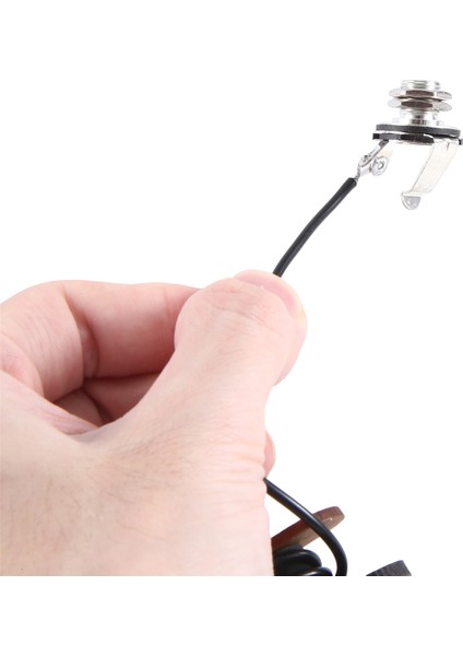 Ahşap Delik Çapı 6.35MM 3 Telli Gitar Manyetiği,elektrikli Manyetiği Yedek Parçaları (Yurt Dışından) indirimleri