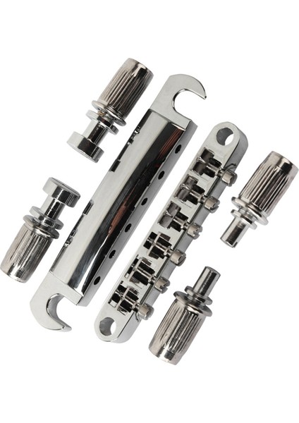 Elektrik Için 6 Telli Lp Gitar Köprüsü Premium Kalite Yedek Gümüş (Yurt Dışından)