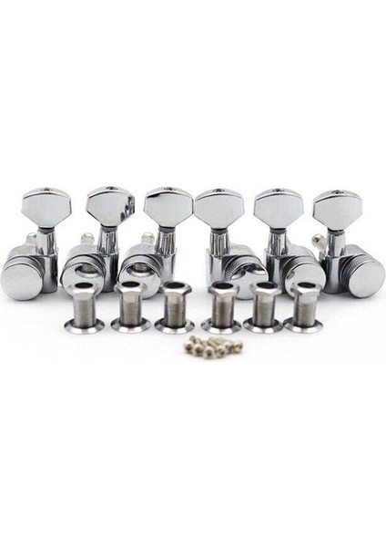 Adet 1:18 Kilitli Tel Fonksiyonlu Elektrik Gitar Düğmeleri Arka Kilitli Tamamen Kapalı Büküm Milleri (Yurt Dışından) fiyatları