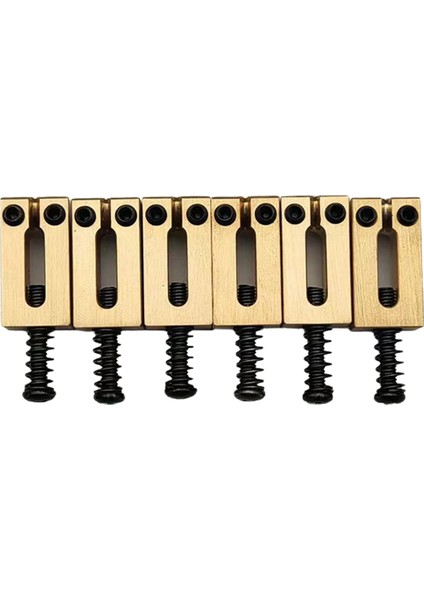 Elektrik Gitar Köprü Eyerleri Pirinç 10.5mm Tremolo Parçaları Tel Eyeri (Yurt Dışından) fiyatları