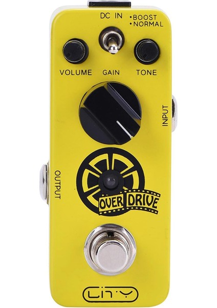Boost ve Normal Modlu Overdrive Elektrik Gitar Efekt Pedalı, True Bypass Için Amplifikatör (Yurt Dışından)