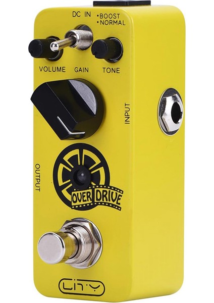 Boost ve Normal Modlu Overdrive Elektrik Gitar Efekt Pedalı, True Bypass Için Amplifikatör (Yurt Dışından) fırsatları