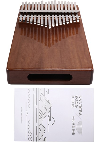Kalimba Başparmak Piyano Taşınabilir 17 Nota Ceviz Açık Delikli Yüksek Kaliteli Parmak (Yurt Dışından) fırsatları