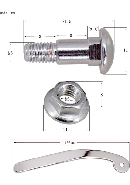 Elektrik Gitar Aksesuarları Vidalar Parçalar Tremolo Vibrato Köprü Kuyruk Parçası (Yurt Dışından) fırsatları