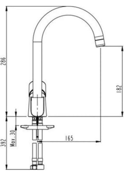 Win S Banyo Bataryası + Lavabo Bataryası + Eviye Bataryası + Doppo Prime Lux Tepe Duş Sistemi fırsatları