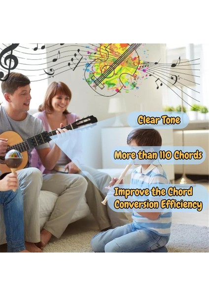 Gitar Akor Eğitmen Aracı Öğrenme Sistemi Yardımcı Parmak Öğretim Yardımı Başlangıç Seviyesine Uygun (Yurt Dışından) modelleri