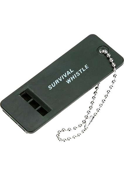 3 Frekanslı Düdük Açık Hava Hayatta Kalma Anahtarlık Rugby Hakem Kamp Acil Durum Araçları (Yurt Dışından)