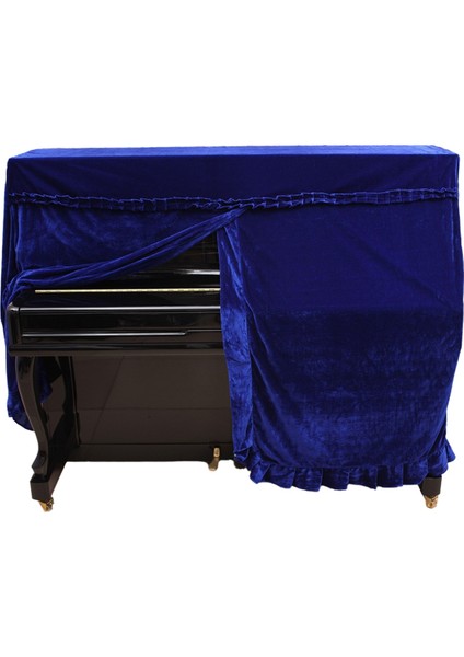 Üç Boyutlu Piyano Kılıfı, Altın Kadife Kalın Toz Kuyruklu Piyano Kılıfı Mavi (Yurt Dışından) indirimleri