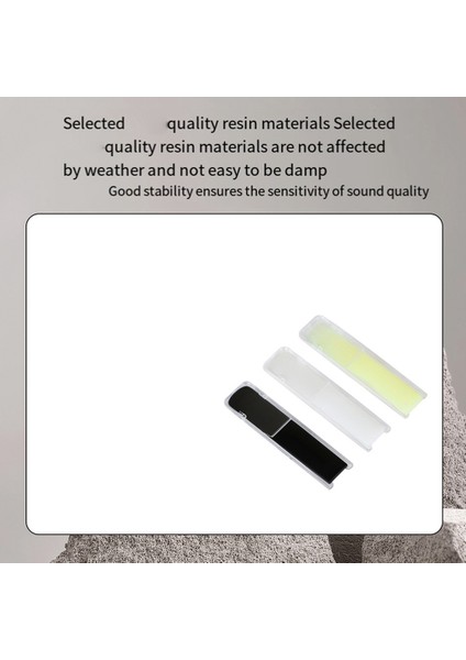 Soprano Saksafon No. 2.5 B Bemol Reçine Müzik Aleti Aksesuarları Sarı (Yurt Dışından) modelleri