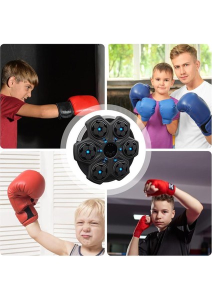 Etkileşimli Boks Eğitim Makinesi - Gelişmiş Deneyim Için Müzikli Antrenman Duvar Vurma Pedi A (Yurt Dışından) indirimleri