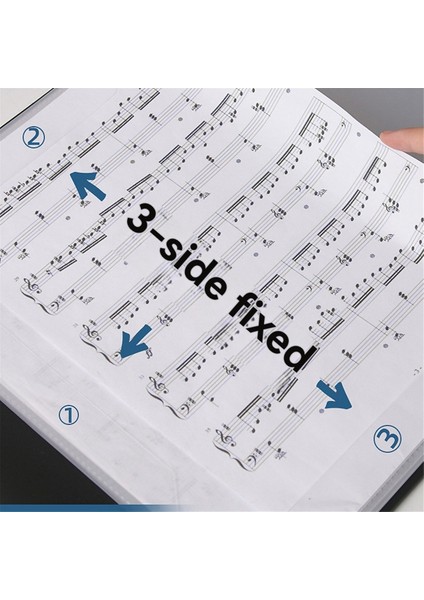 Nota Klasörü, Nota Standı Aksesuarları, Tutucu, Yazılabilir ve Çıkarılabilir Koro Klasörü (Yurt Dışından) modelleri