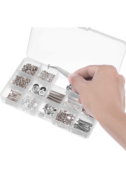 Gitar Tamir Vidaları 9 Parçalı Set Aksesuarlar Askı Tokası Piyanist Aletleri (Yurt Dışından) indirimleri