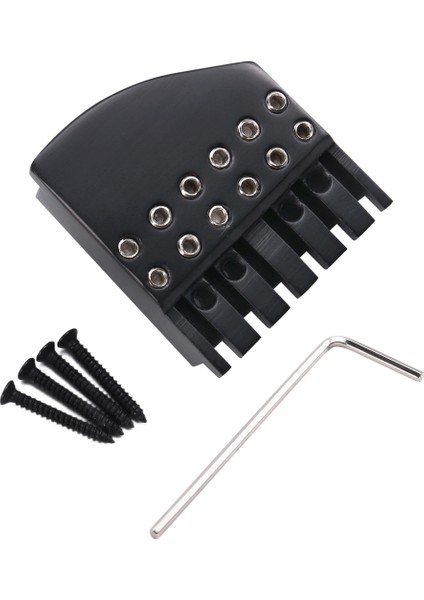 Başsız Elektrik Gitar Tel Kilidi 6 Köprü Kilit Somunu (Yurt Dışından) modelleri