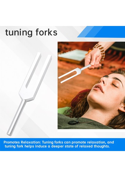 Diyapazon Çakra Seti, 174Hz/285Hz/396Hz/417Hz/528Hz/639Hz/741Hz/852Hz/963Hz, Çakrayı Iyileştirmek Için, Ses Terapisi Gümüş (Yurt Dışından) indirimleri