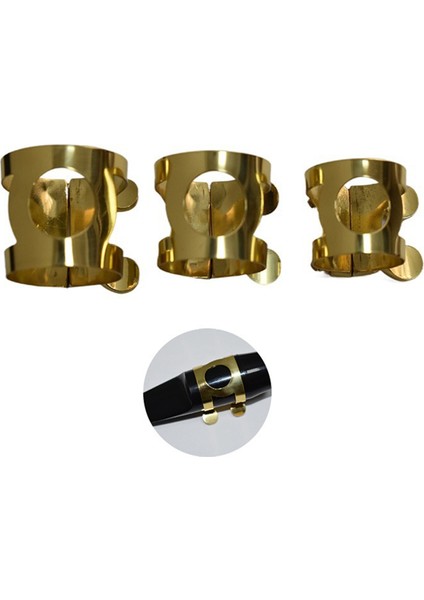 Alto Tenor Soprano Saksafon Başlığı Klips Pirinç Aksesuar Piyanist Araçları (Yurt Dışından) indirimleri