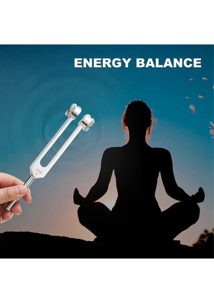 Diyapazon Seti 128 Hz 256 Alüminyum Alaşımlı Şifa Silikon Çekiçli (Yurt Dışından) modelleri