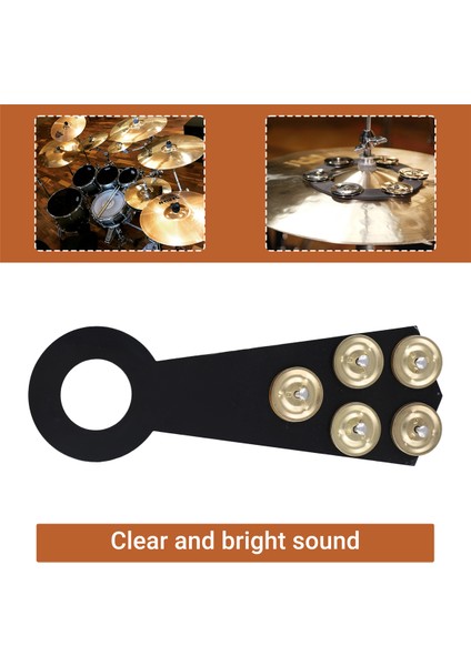 Davul Zil Zil Halkaları Aksesuar Seti Perküsyon Enstrümanı D (Yurt Dışından) fırsatları