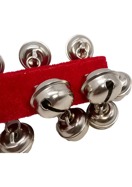 Adet Noel Çanları Ahşap Saplı Jingle Enstrüman Müzikal El Çanı Perküsyon (Yurt Dışından)