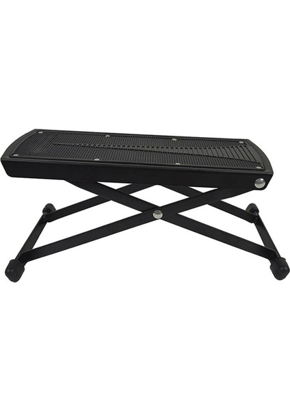 Gitar Pedalı Metal Siyah Ayarlanabilir Yükseklik Kaymaz Ped Katlanabilir Destek Ayak Taburesi Aksesuarları (Yurt Dışından) indirimleri