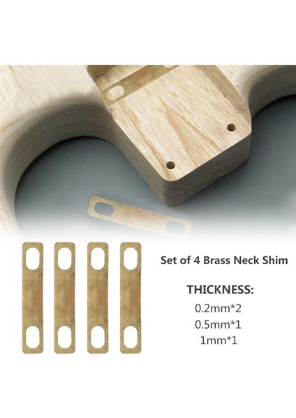 4 Parçalı Elektrik Gitar Güçlendirme Plakası Kare Bağlantı Sap Yükseltme Metal Ara Parçası (Yurt Dışından) indirimleri