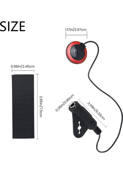 T-11 Taşınabilir Eq Piezo Manyetik Dönüştürücü Akustik Gitar Ukulele Keman Için (Yurt Dışından) fiyatları