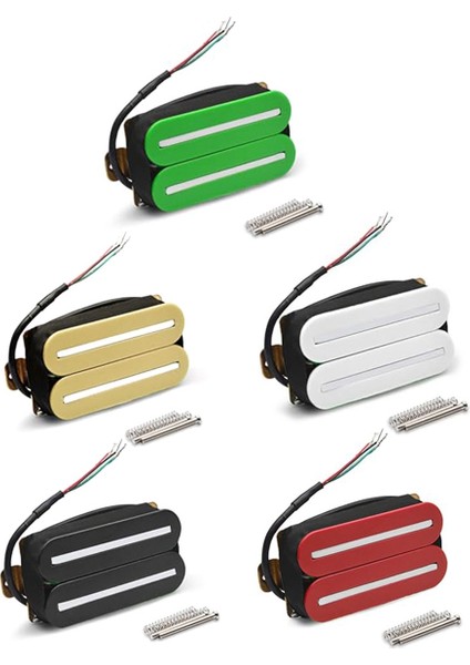 Yüksek Çıkışlı Boyun Manyetiği Çift Sıcak Ray Humbucker Manyetiği Kırmızı (Yurt Dışından) indirimleri