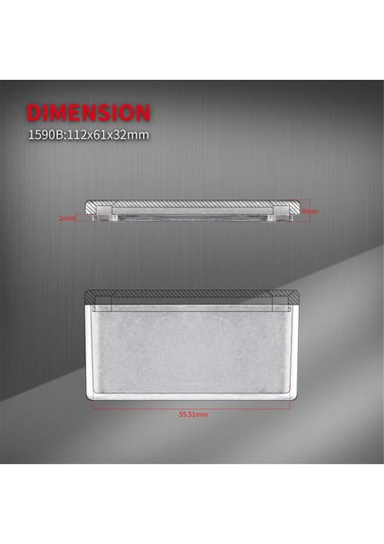 5 Adet Gitar Efekt Pedal Muhafazası 1590B Alüminyum Döküm Stomp Kutusu Anahtarlı Kasa (Yurt Dışından) indirimleri