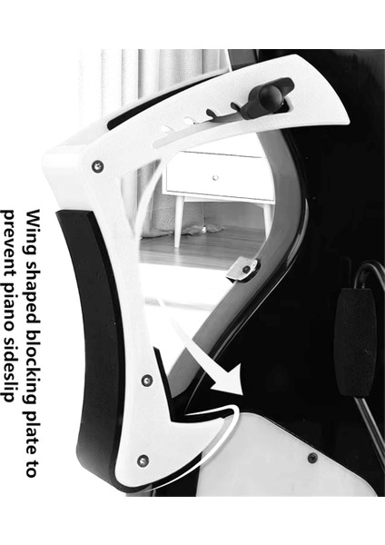 Ayarlanabilir Gitar Bacak Desteği Aşınmaya Dayanıklı Ergonomik Tutucu Destek Standı Elektrikli Klasik Akustik Gitarlar Için B (Yurt Dışından) fırsatları