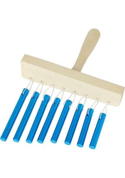 Tek Sıra Alüminyum Müzikal Perküsyon Rüzgar Çanı Tokmaklı Çocuk Çocuk Müzik Aleti (Mavi) (Yurt Dışından)