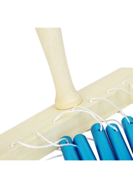 Tek Sıra Alüminyum Müzikal Perküsyon Rüzgar Çanı Tokmaklı Çocuk Çocuk Müzik Aleti (Mavi) (Yurt Dışından) indirimleri