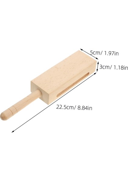 2 Set Perküsyon Ahşap Ritim Enstrümanı Müzik Aletleri Yetişkinler Için Ahşap Çubuk Çocuk Günlüğü (Yurt Dışından) fiyatları