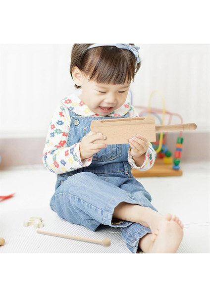 2 Set Perküsyon Ahşap Ritim Enstrümanı Müzik Aletleri Yetişkinler Için Ahşap Çubuk Çocuk Günlüğü (Yurt Dışından) fırsatları