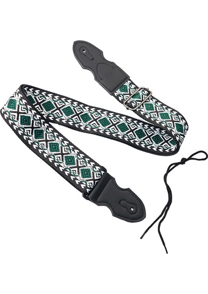 2 Adet Pick Klipsli Gitar Askısı Nakışlı Etnik Stil Aksesuarları Genişletme Ukulele Askıları (Yurt Dışından) fiyatları