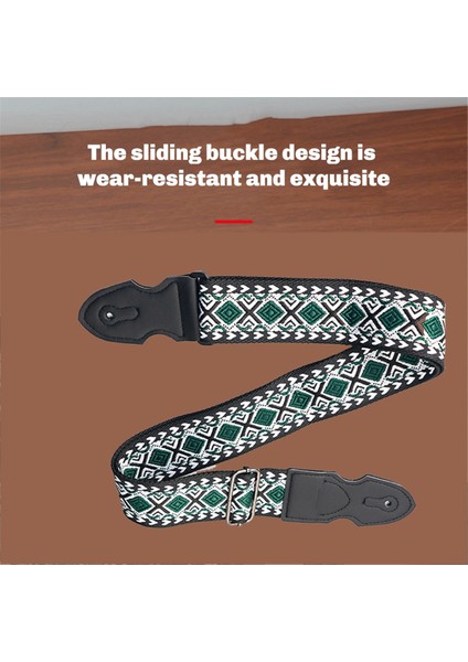 2 Adet Pick Klipsli Gitar Askısı Nakışlı Etnik Stil Aksesuarları Genişletme Ukulele Askıları (Yurt Dışından) indirimleri