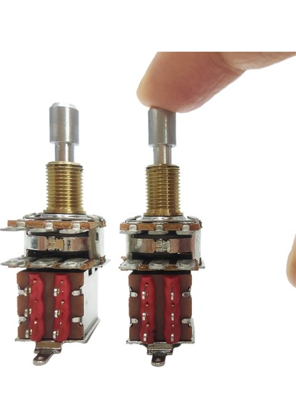 Potansiyometre Itme Çekme Anahtarı Gitar Kontrol Potu Elektrik Ton Sesi Parçaları B250K (Yurt Dışından) fiyatları