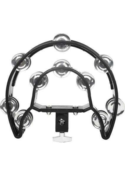 Davul Seti Çift Sıralı Çıngırak, Klipsli Hi-Hat Zil Standı, Uzatılmış El Zil, Caz (Yurt Dışından)