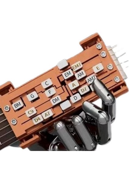 Yeni Başlayanlar Için 2 Adet Kahverengi Gitar Asistanı Aleti - Otomatik Akor Yapıcı Folk (Yurt Dışından) modelleri