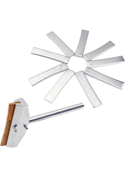 Guitar Tool Bas Perde Altıgen Anahtarlı Klavye Presleme Yedek Luthier Gümüş (Yurt Dışından) fırsatları